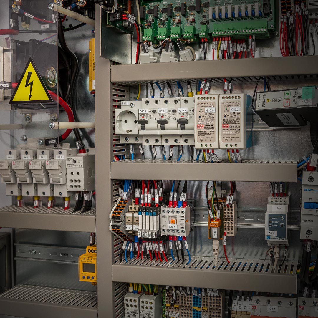 Industrial Manufacturing Labels - Electrical Control Panels